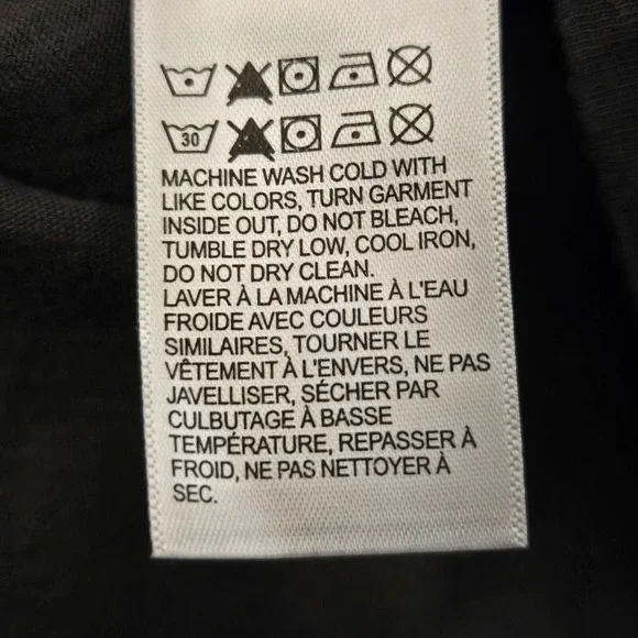 Lucky Brand Embroidered Boho Peasant Blouse Dark Gray XL Festival Summer NWT - Picture 11 of 11